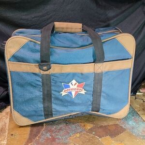Rossignol. Vintage. Rolling Luggage Carry-on. 22l, 16w, 9 Deep. Like-new
